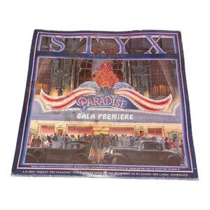 Vintage Styx Paradise Theater Vinyl LP 1981 A&M Rock Album Gatefold Classic